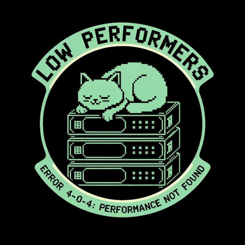 Low Performers Katze Server Pixel Art