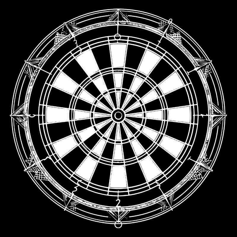 Dartboard Sketch