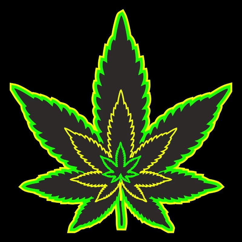 Cannabisblatt - Hanfblatt - Marihuana