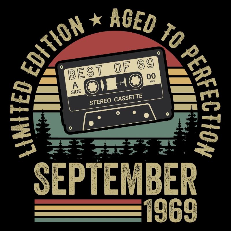 Born in September 1969 Vintage 1969