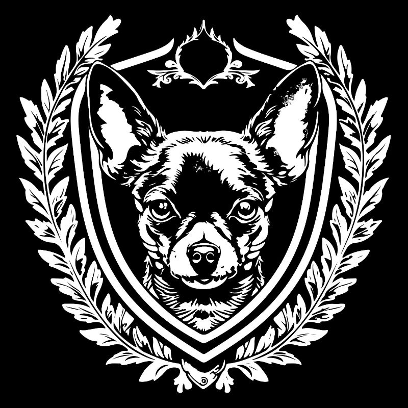 Edles Hunde Wappen
