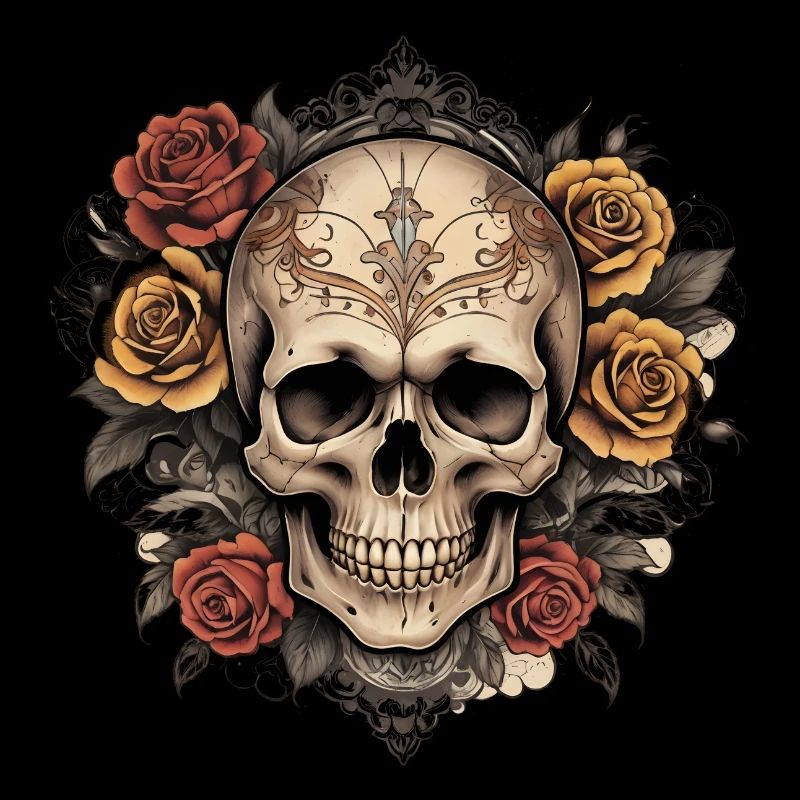 Vintage Totenkopf