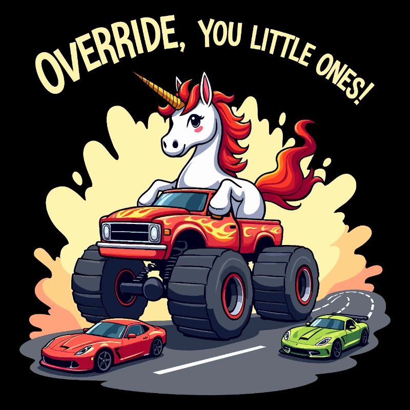 Monster Truck Einhorn