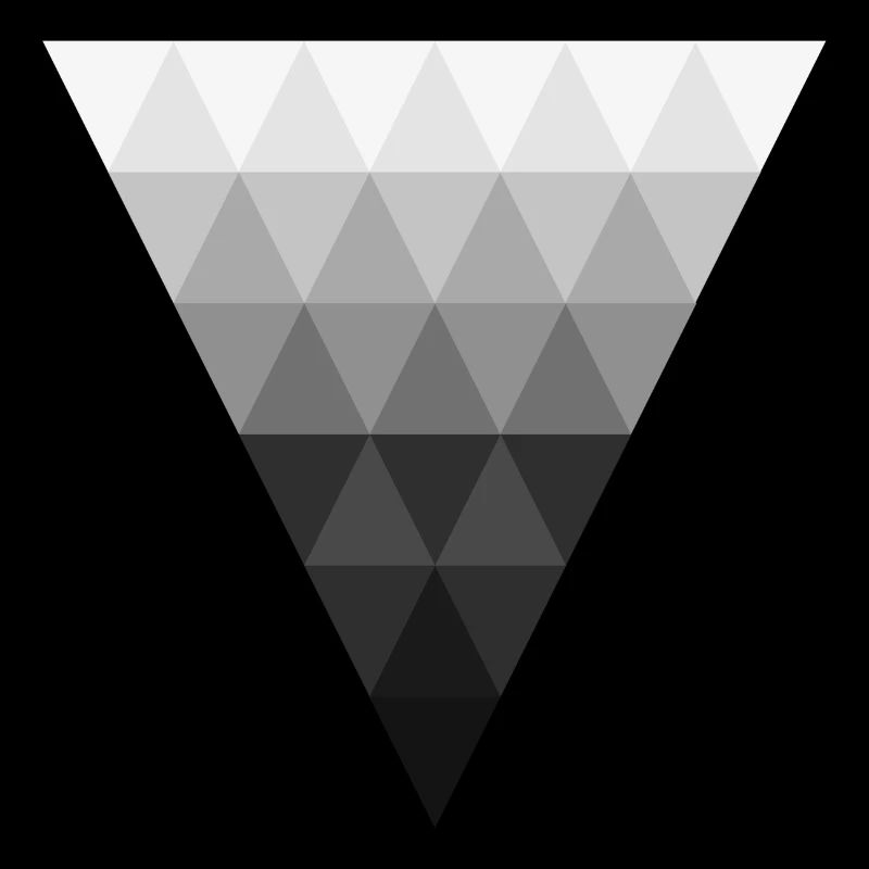 Abstract triangle