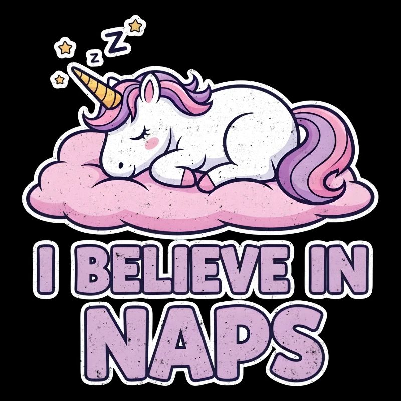 Sleeping Unicorn on Cloud – Naps