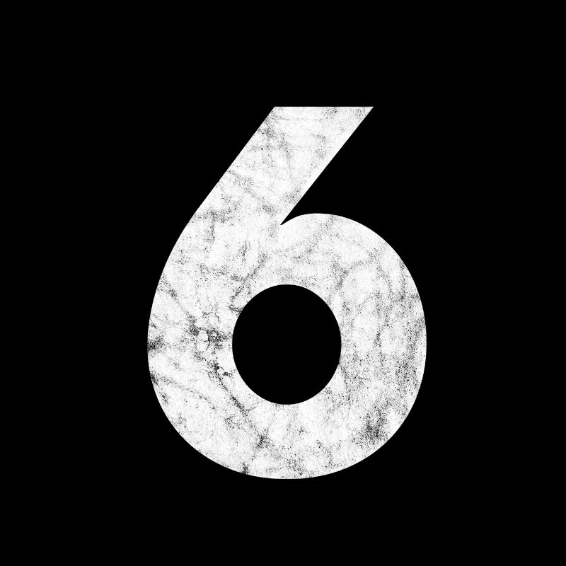Numéro 6, numéro 6, 6, six, Numéro six, six