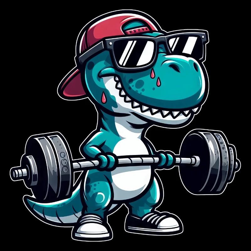 T-Rex Workout Dino Krafttraining