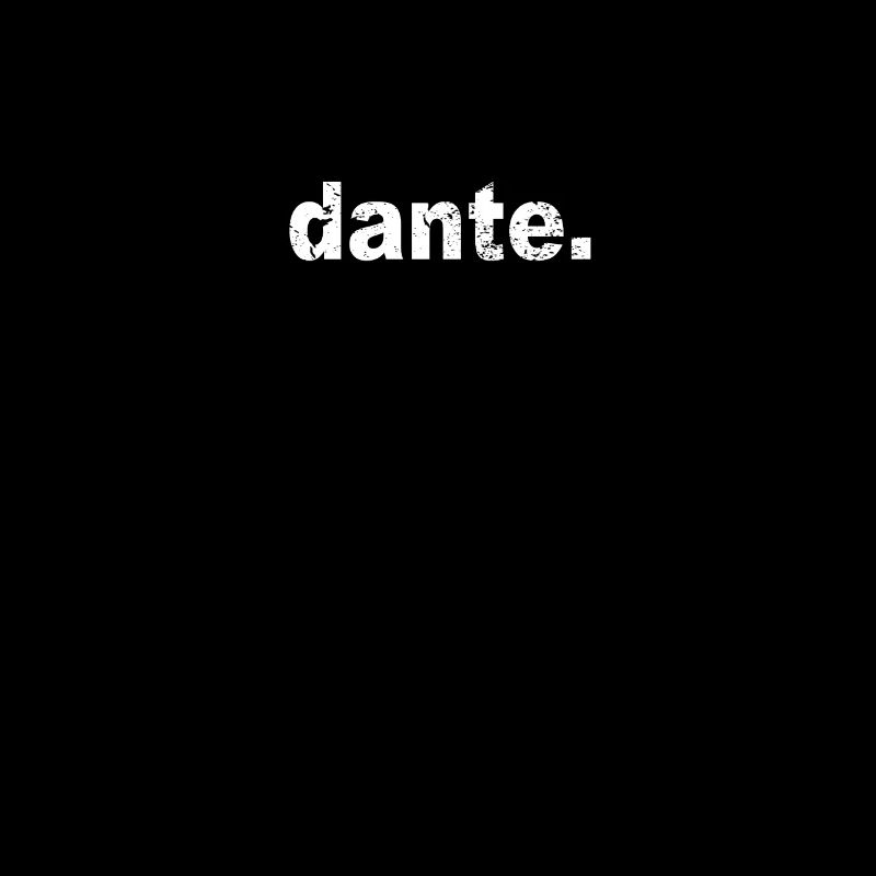 Gift Grunge Style First Name dante