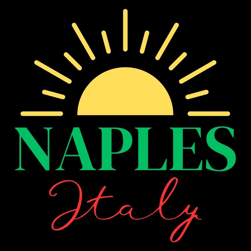 Lebendiges Neapel, Italien, Sun Design