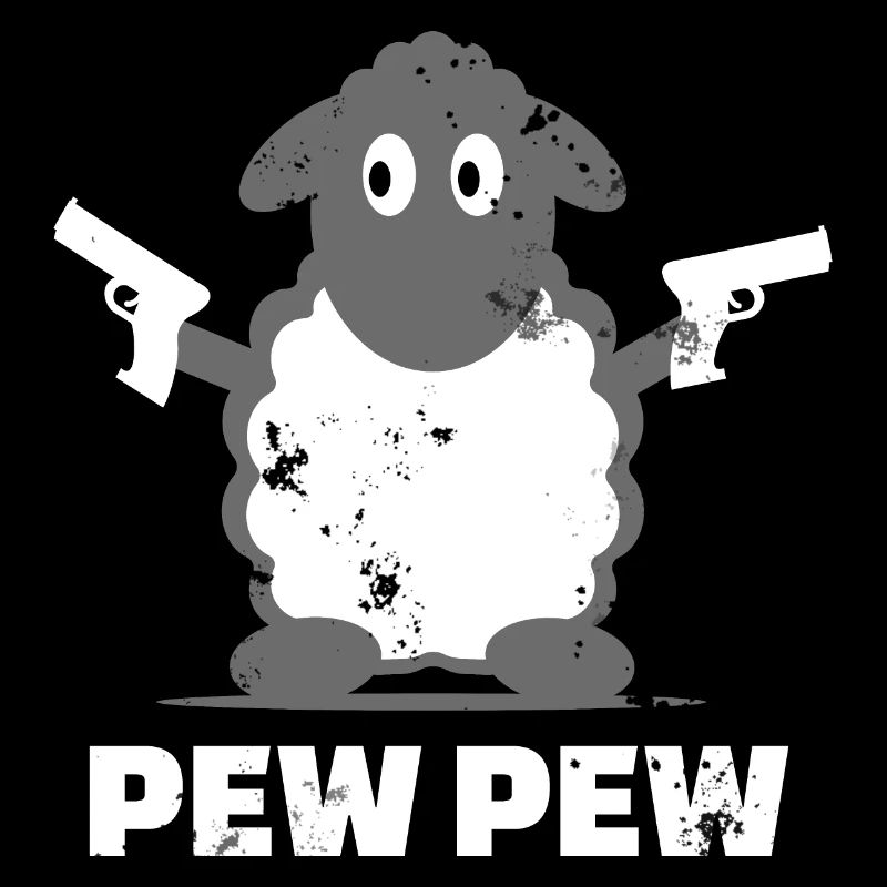 Conception de mouton drôle