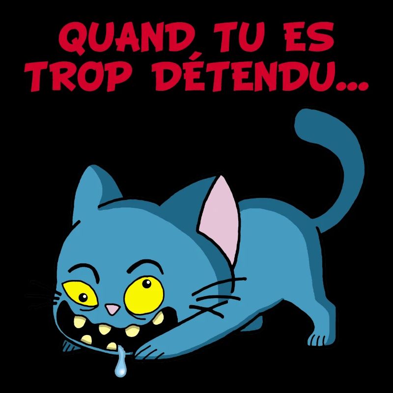 Chat manga détendu