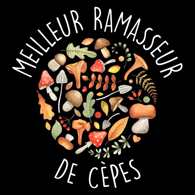 Cèpe Champignons champignon Ramasseur Cueillette
