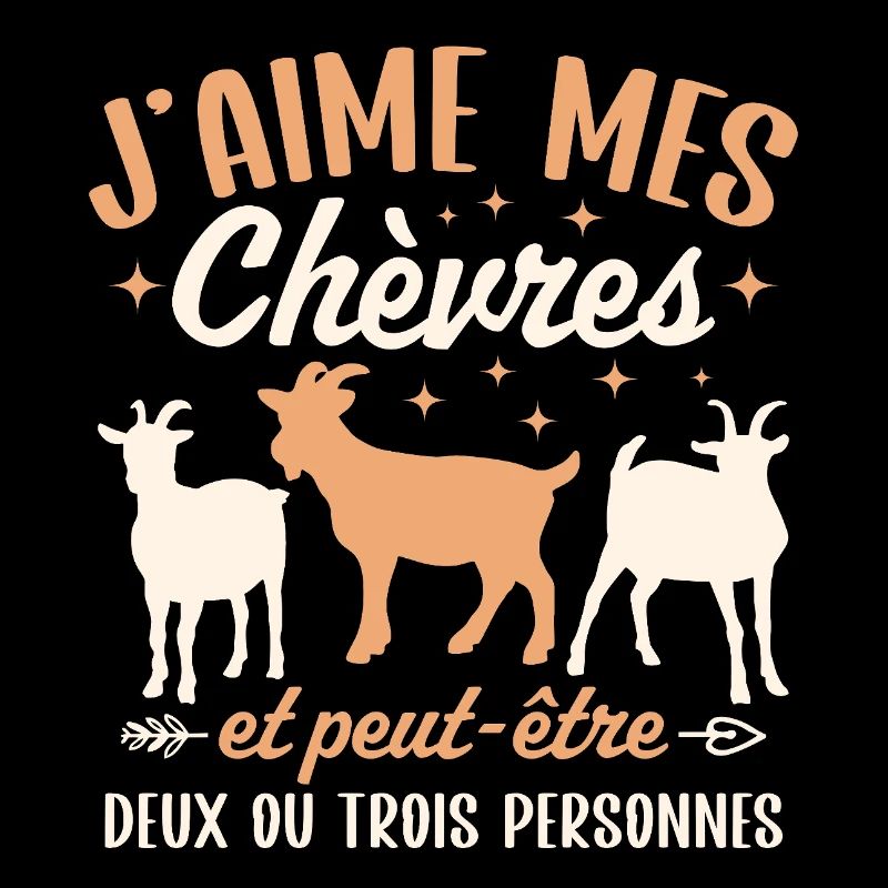 J'aime mes Chevres
