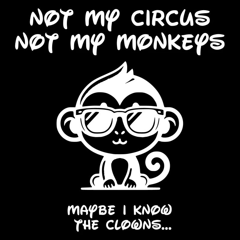 Pas mon cirque -Blanc