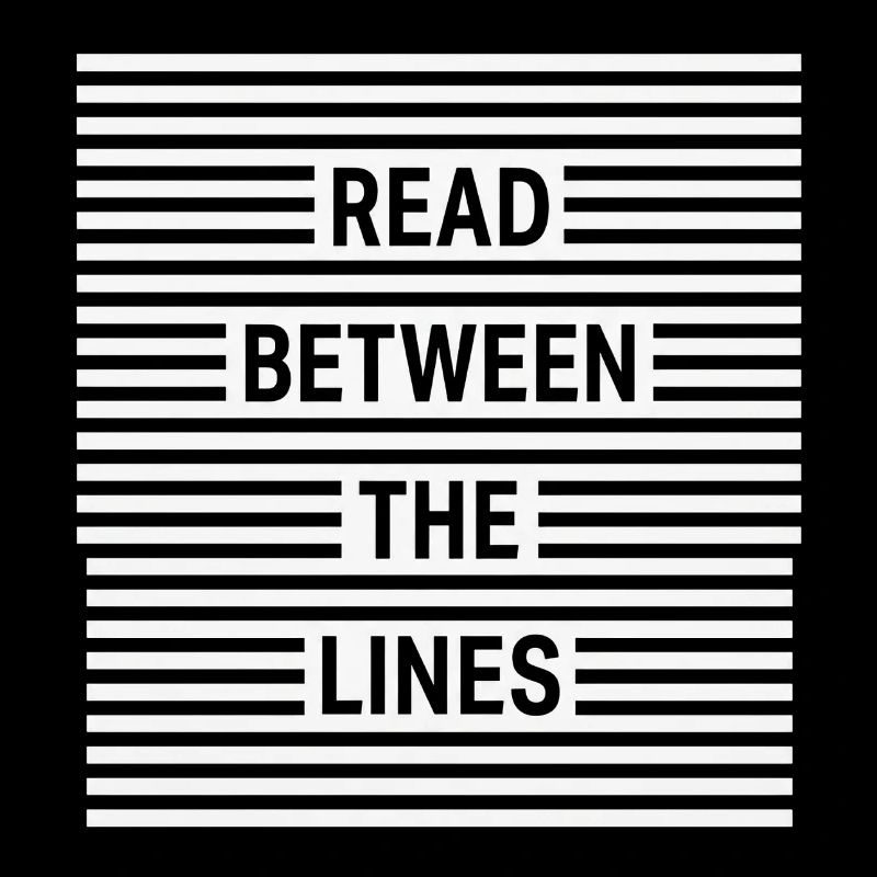 Lire entre les lignes