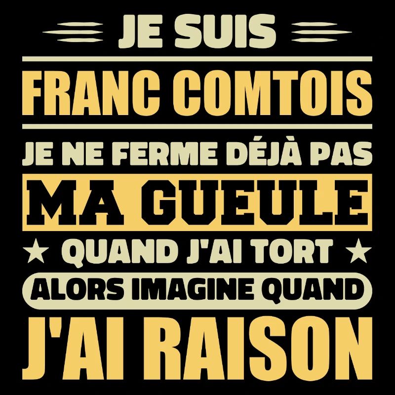 Franc comtois Ich halte meinen Mund nicht zu frank comté