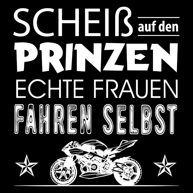Motorrad-Shirt-Prinz