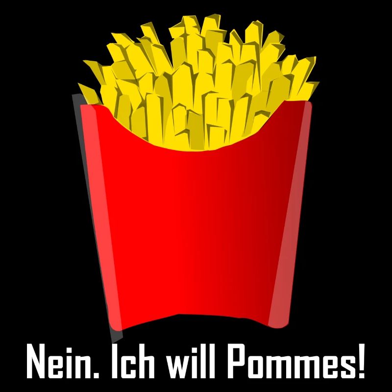Pommes Frites Fritten Geschenk Geschenkidee