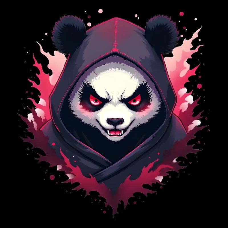 Panda ninja maléfique