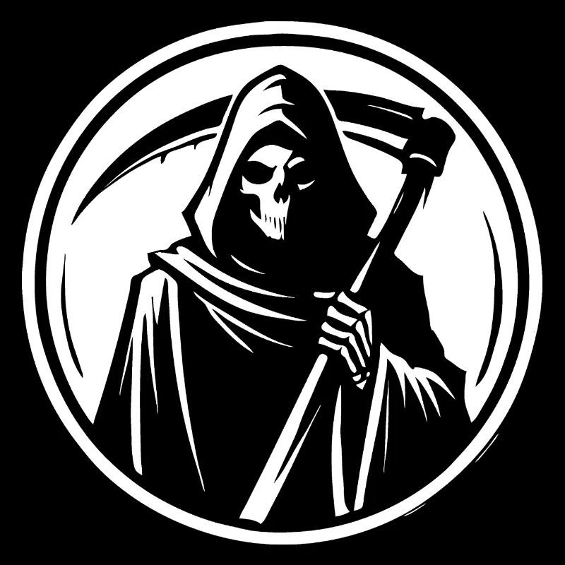 Der Sensenmann – Dunkle Silhouette des Todes