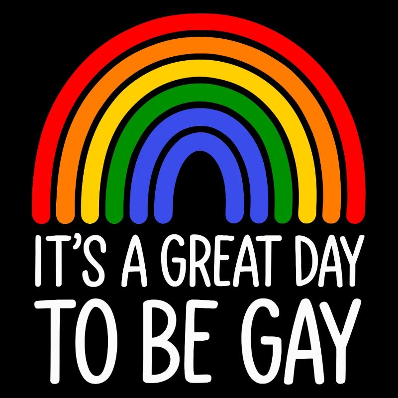 Es ist ein großartiger Tag, um Gay Rainbow Pride zu sein