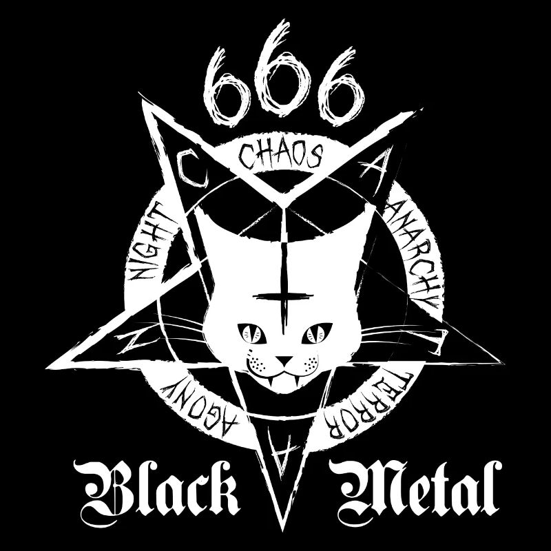 Black Metal Cat - CATAN