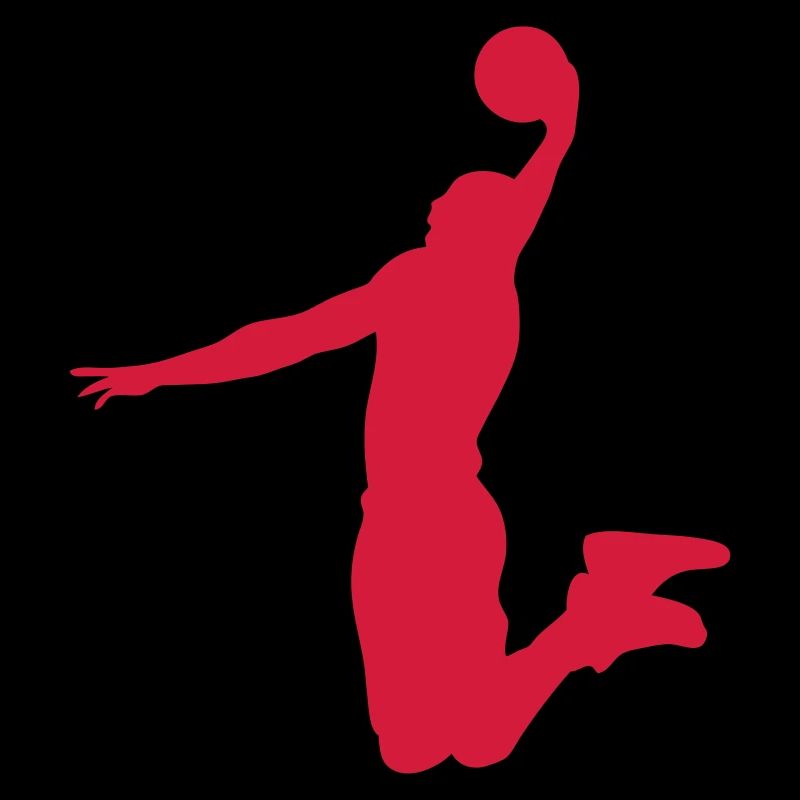 basketball player dunk