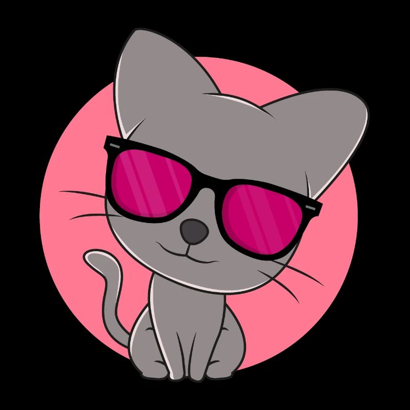 Süßes graues Kätzchen