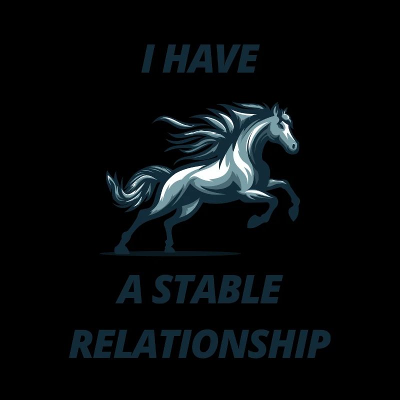 J’ai une relation stable, cheval