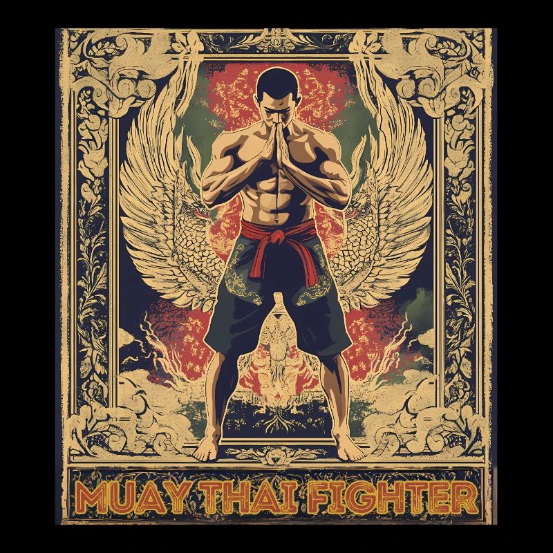 Strike Strong Muay Thai Design - Perfekter Kämpfer G