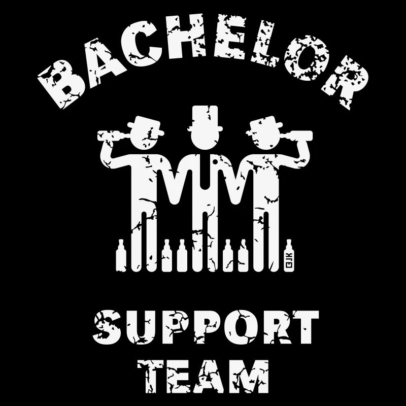 Bachelor Support Team (JGA Polterabend Vintage W)