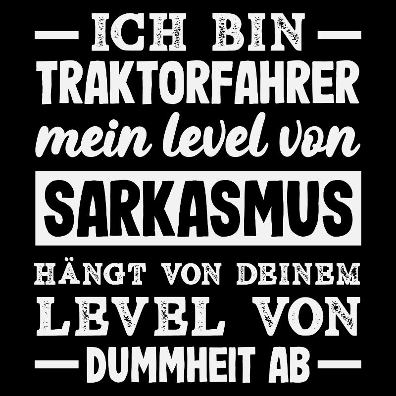 Lustiges Traktorfahrer Geschenk