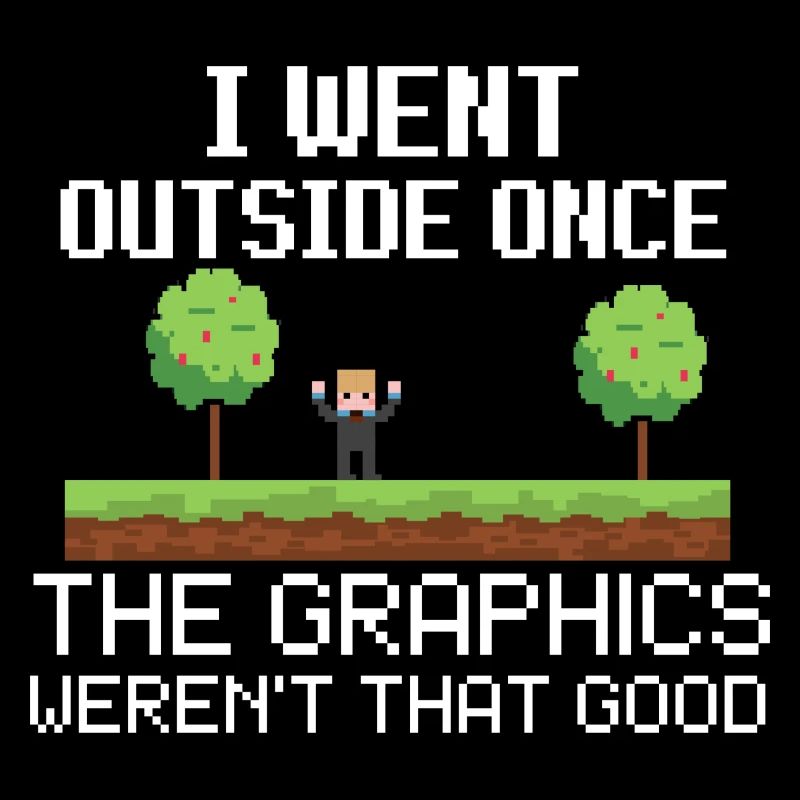 Ich ging einmal nach draußen