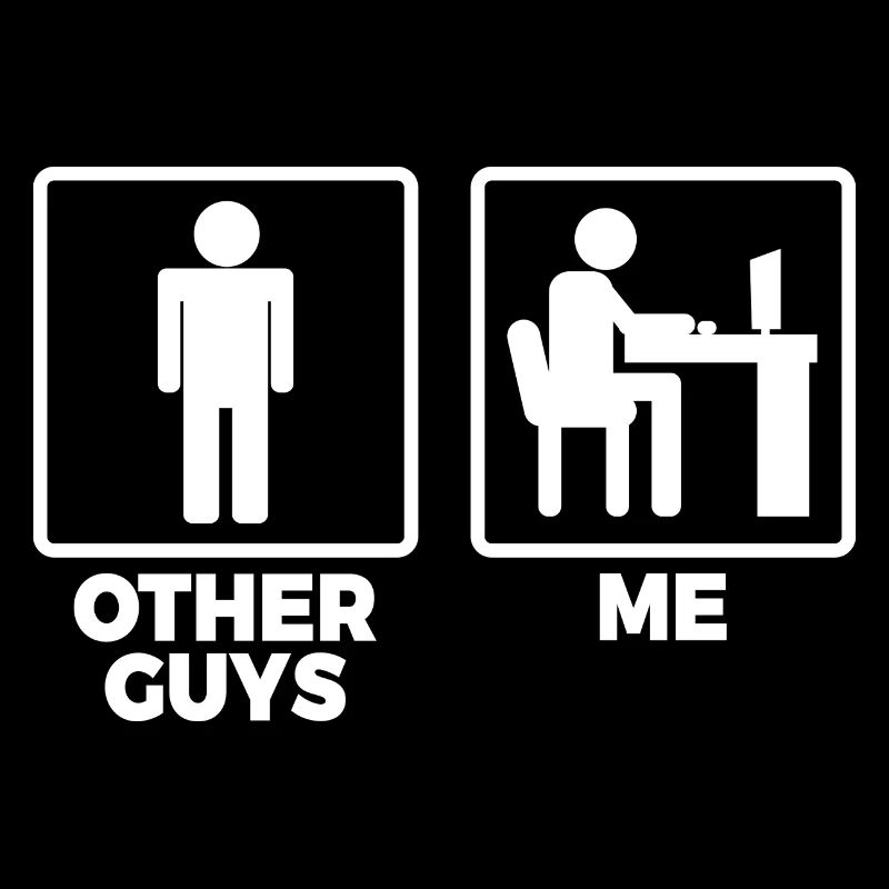 Software Engineer Stick Figures