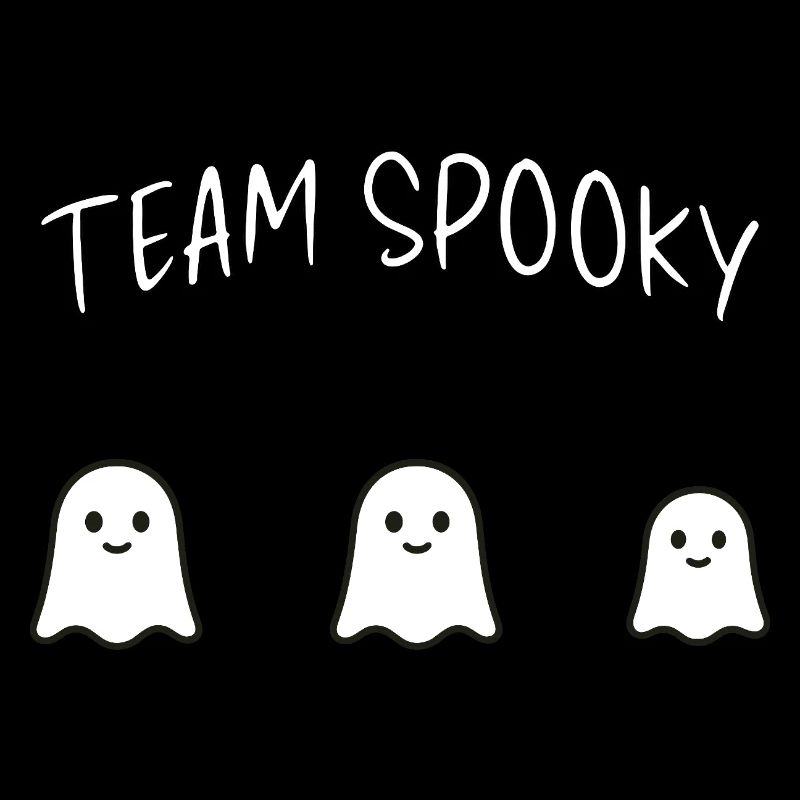 Team Spooky Halloween Ghosts Funny Group