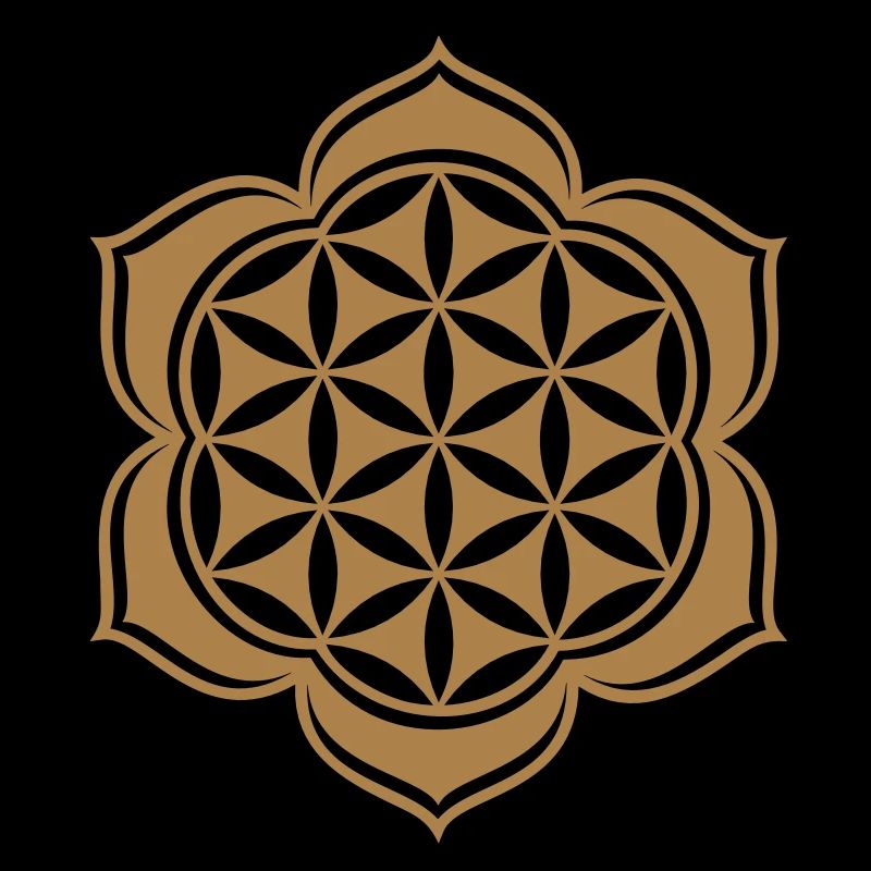 Blume des Lebens, 23 Farben, Heilige Geometrie