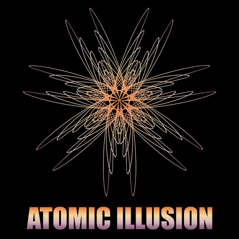geometrical form ATOMIC ILLUSION