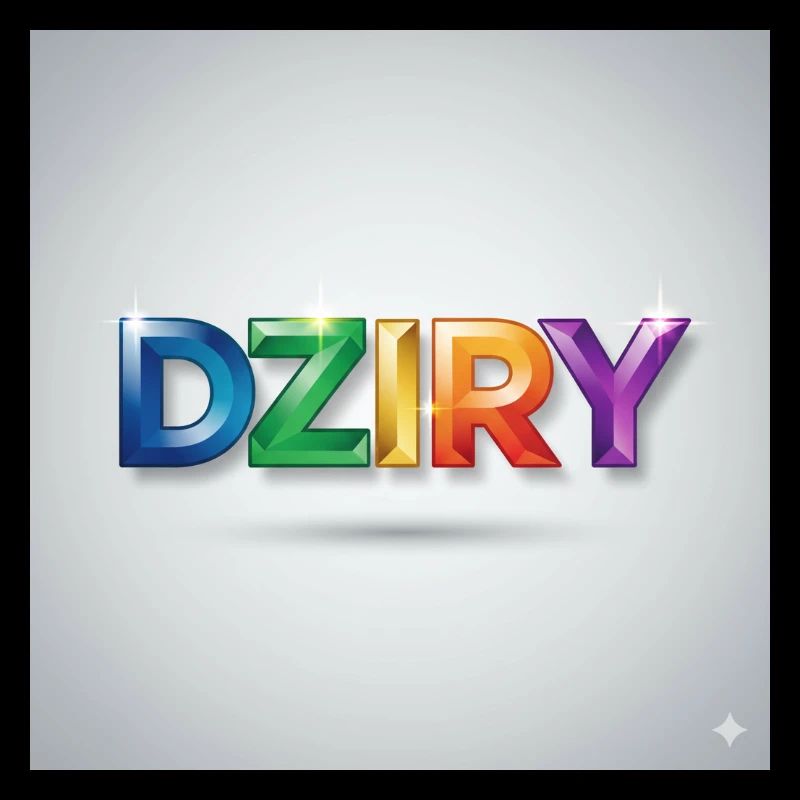 DZIRY Regenbogen Farbverlauf