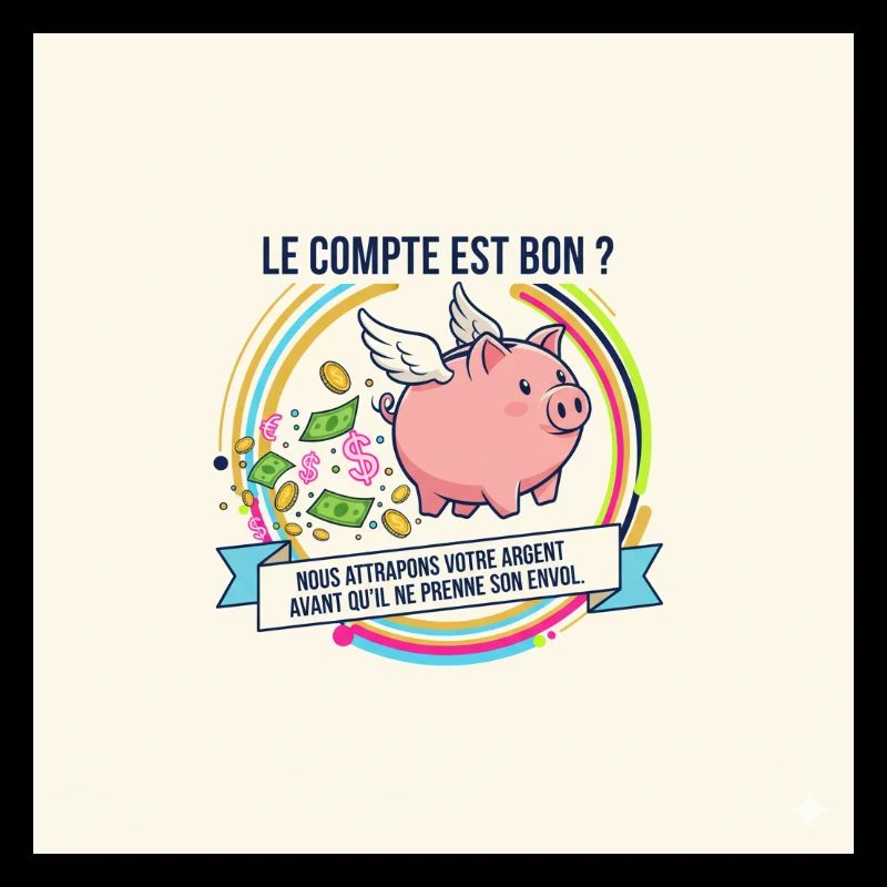 Le Compte Est Bon Cochon Ailé