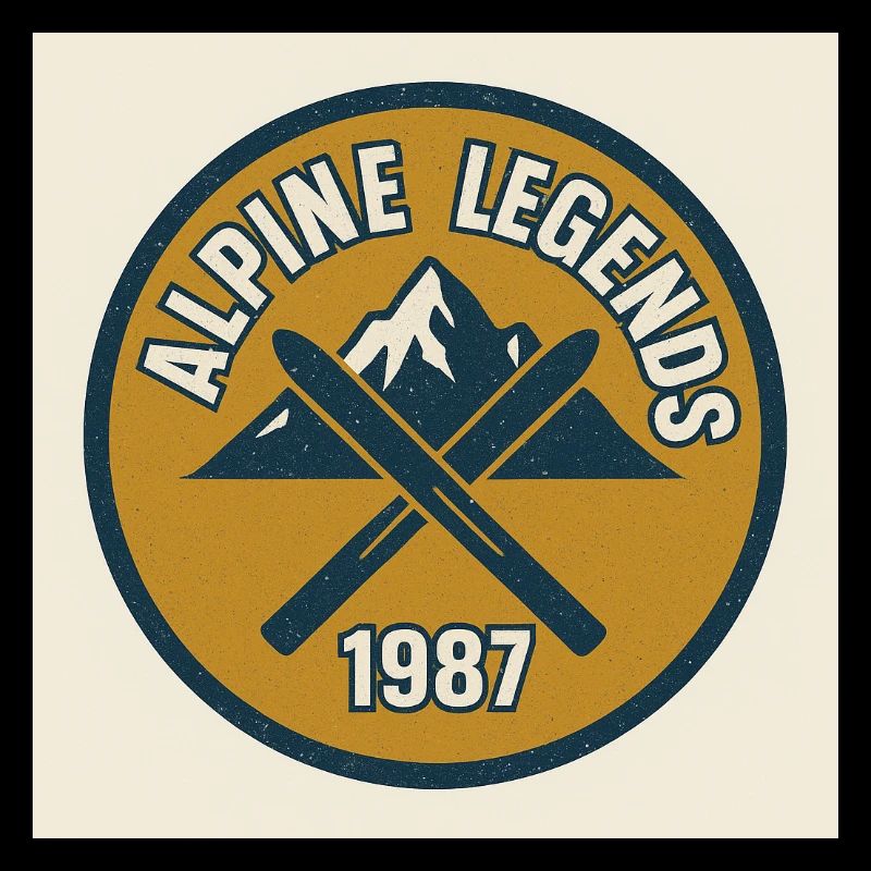 Alpine Legends 1987 Emblem