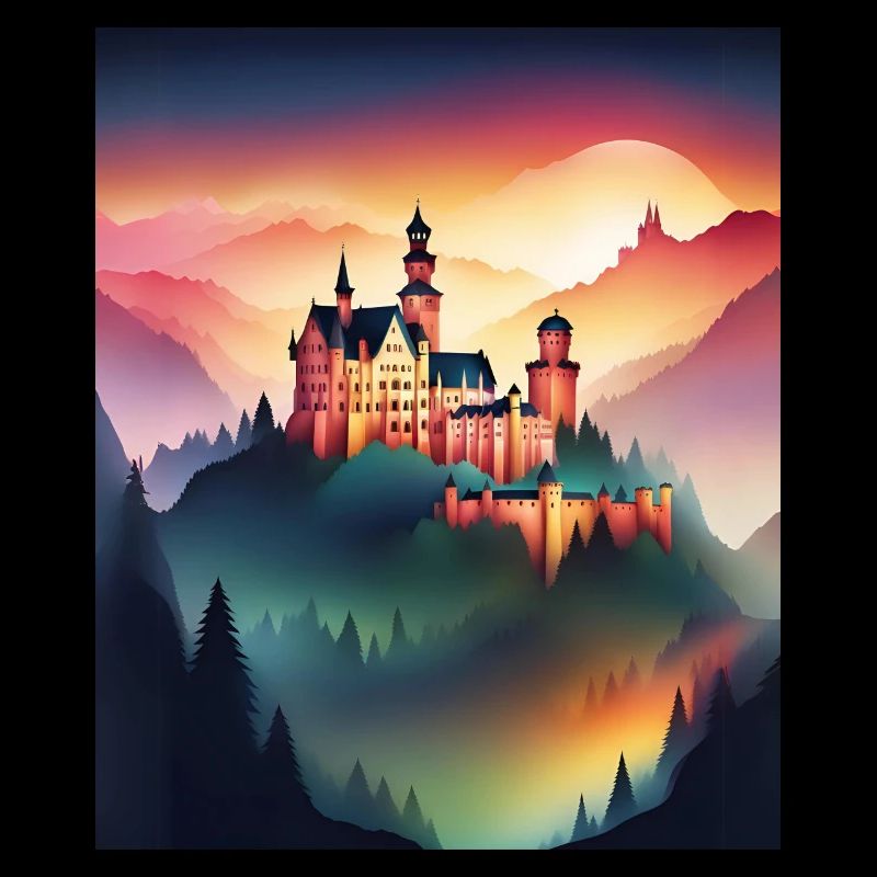 Magnifique château roumain