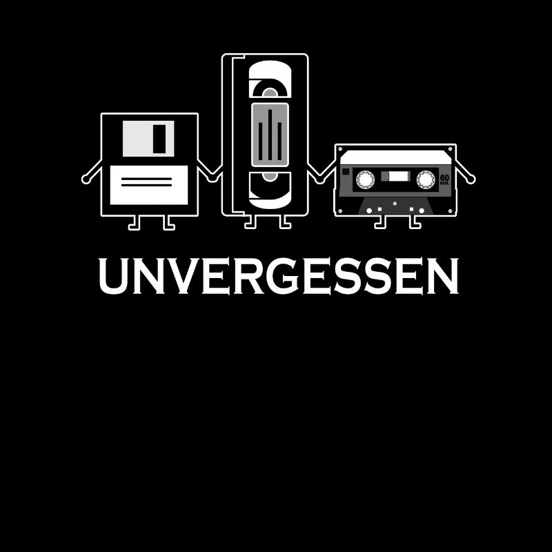 Unvergessen Diskette VHS Kassette