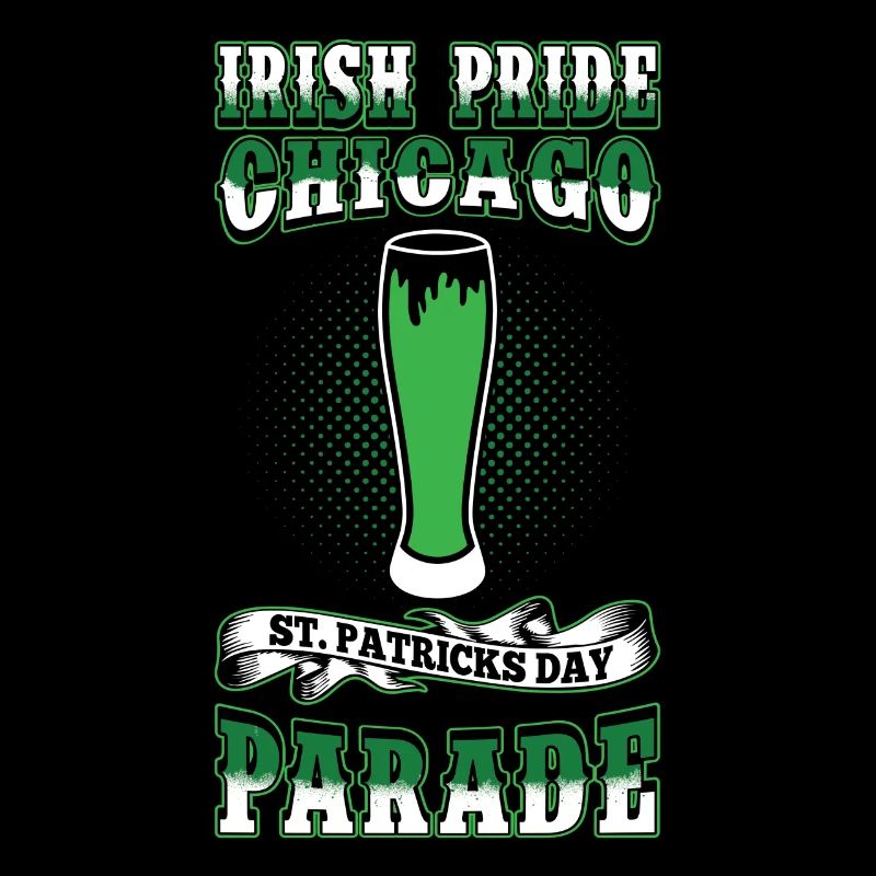 Parade-Bier des irischen Stolz-Chicagos St. Patricks Tages