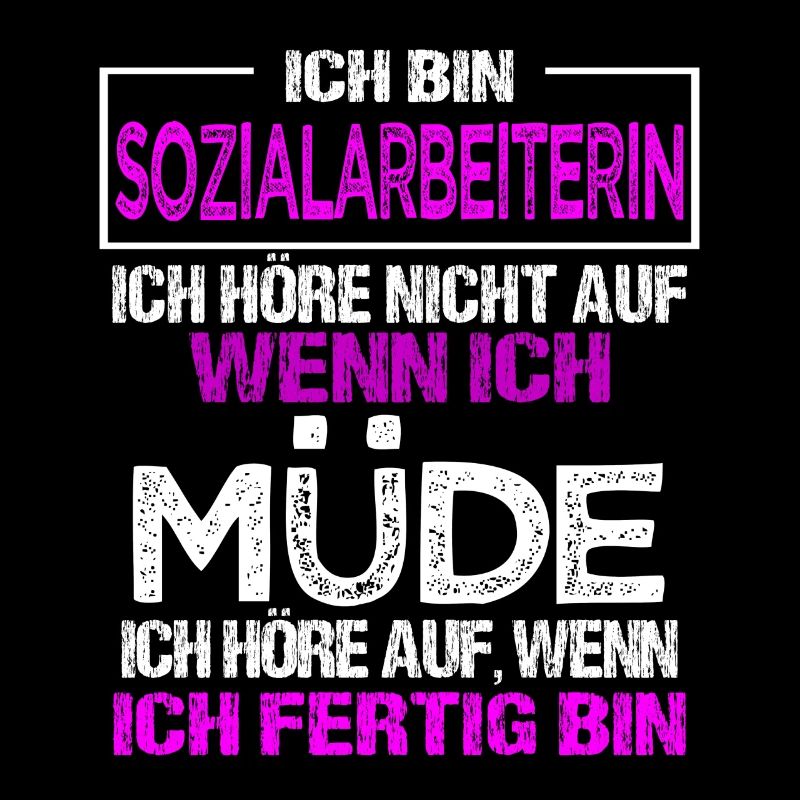 Ich bin Sozialarbeiterin Geschenk soziale Berufe