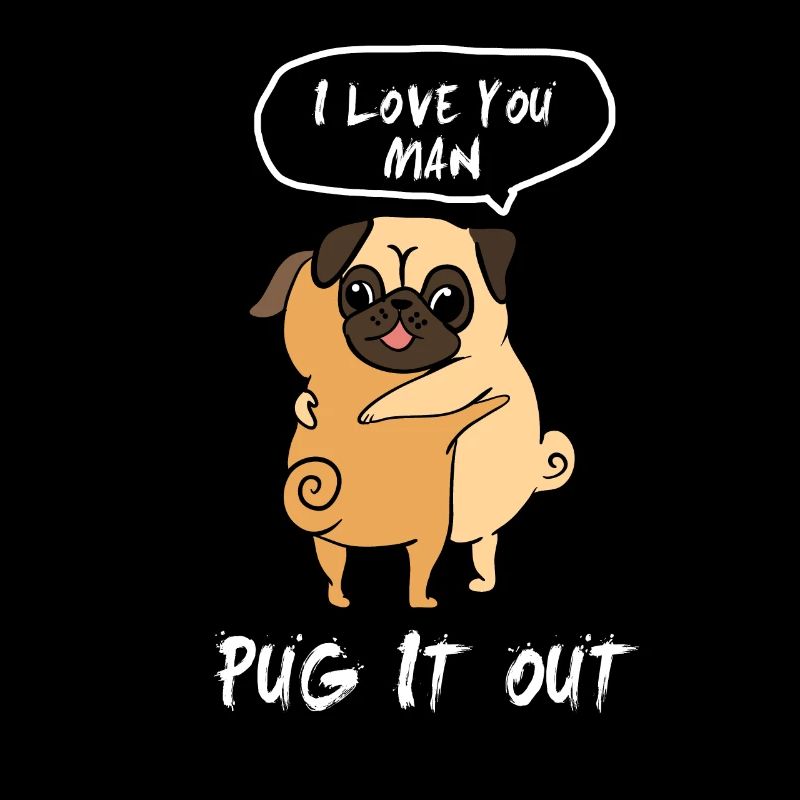 Amant de chien de Pug It Out