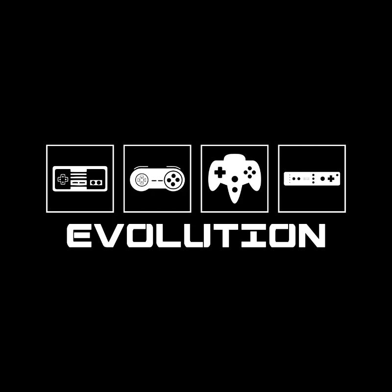 Die Videospiele Evolution - Geschenk