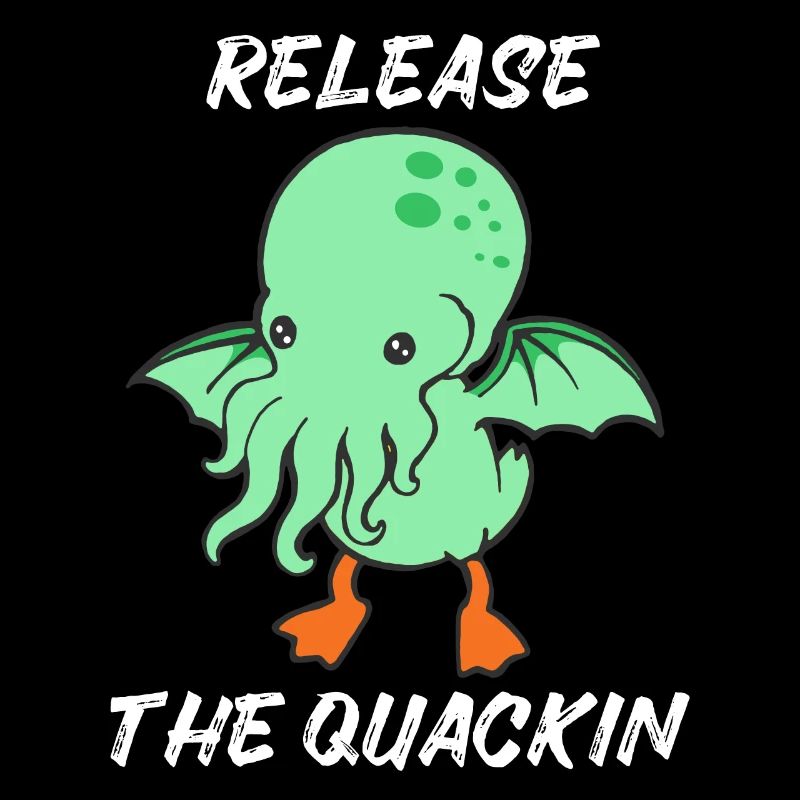 Release the Quackin Squeaky Duck Bath Duck