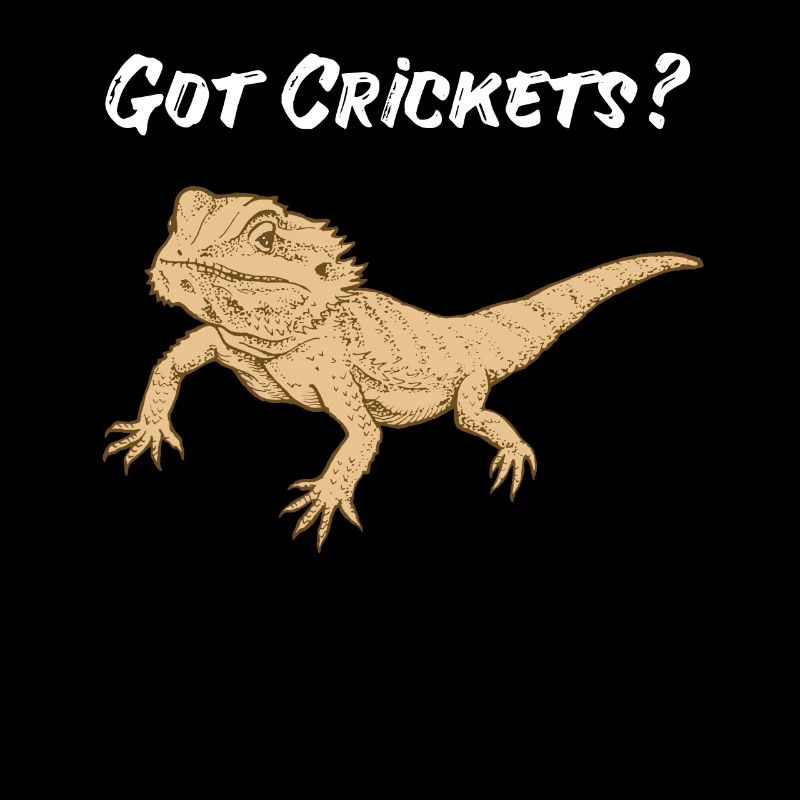 Bartagame Reptile Lézard Gecko Doublure Grillen