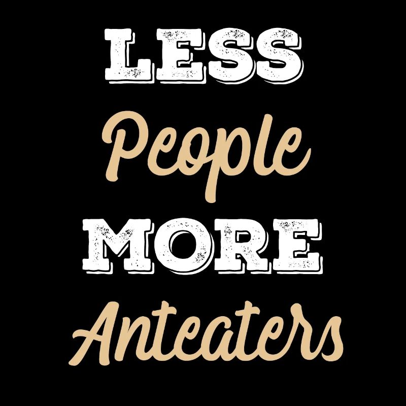 Ameisenbär Tier Geschenk Idee