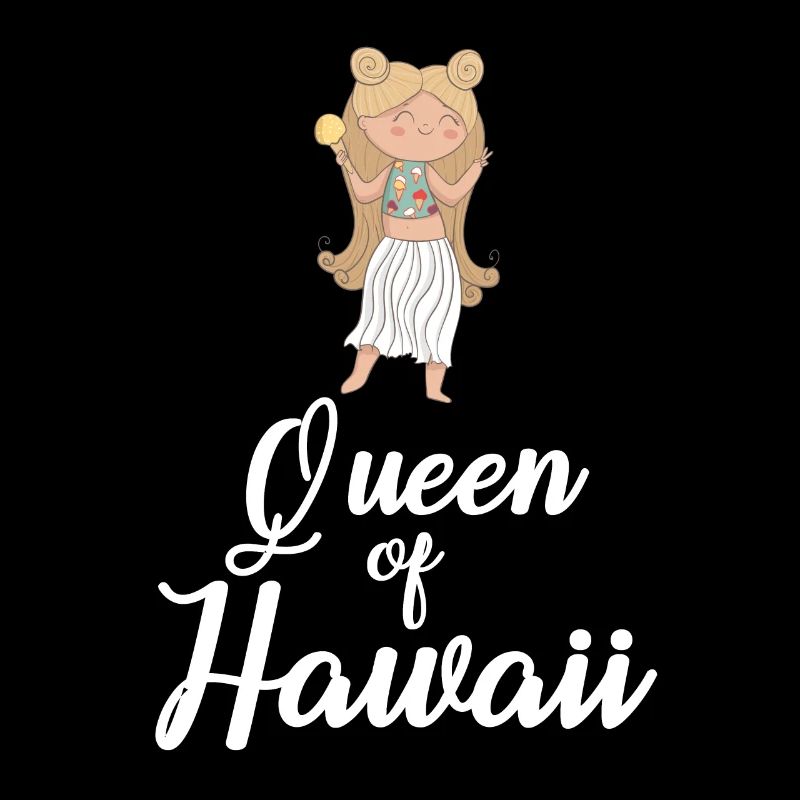 Hawaï fille de fleurs
